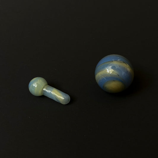 Slurper Set - Marble & Nail